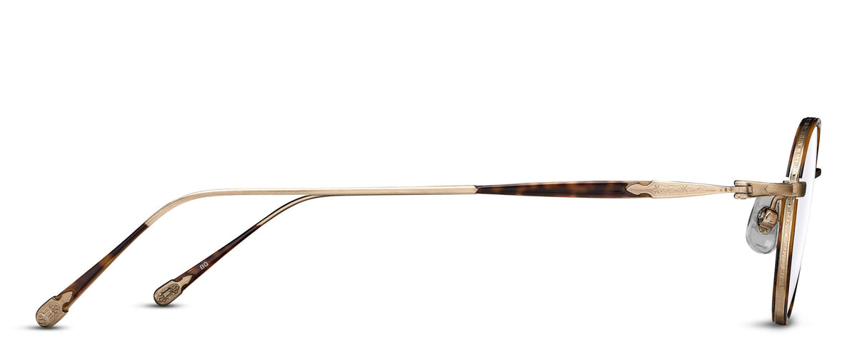 Matsuda 10189H-I Brushed Gold - Demi profil