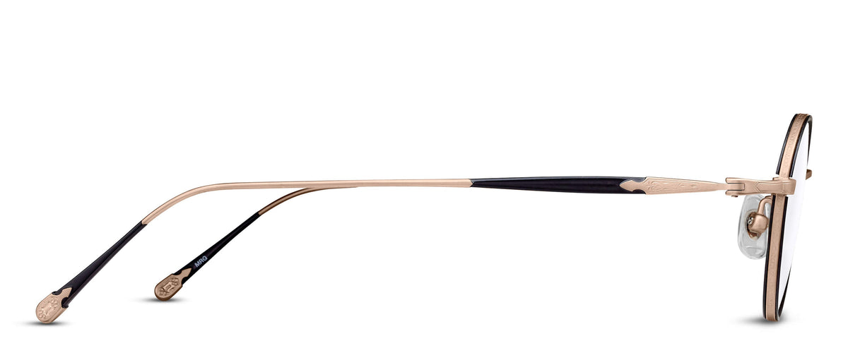 Matsuda 10189H-I Matte Rose Gold - Matte Black profil