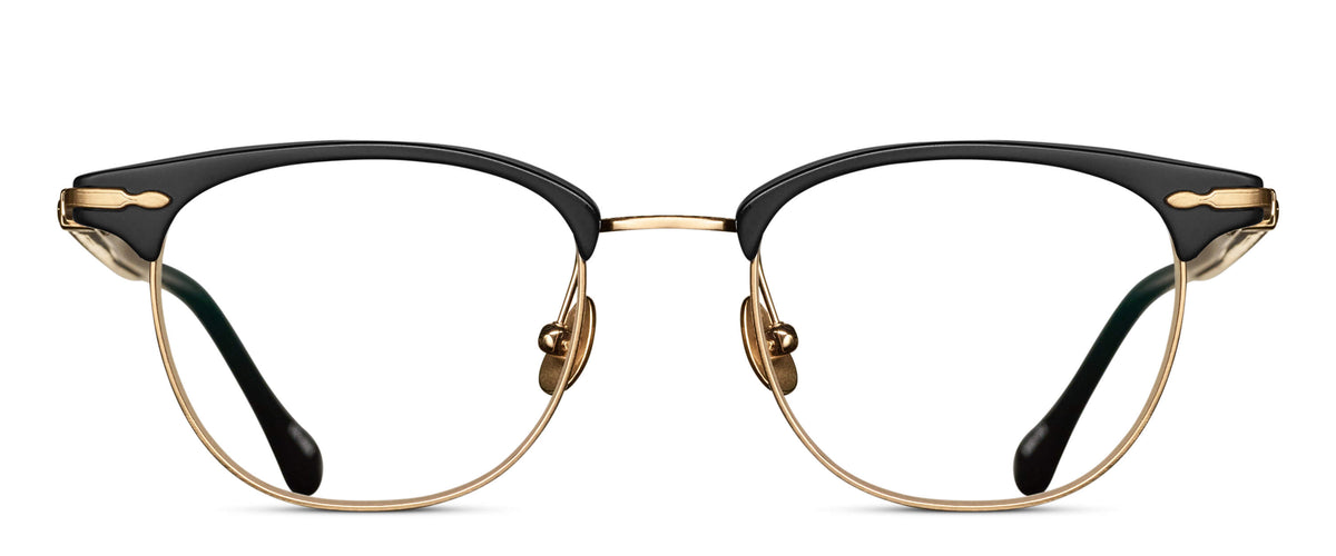 Matsuda M2048 Matte Black - Brushed Gold