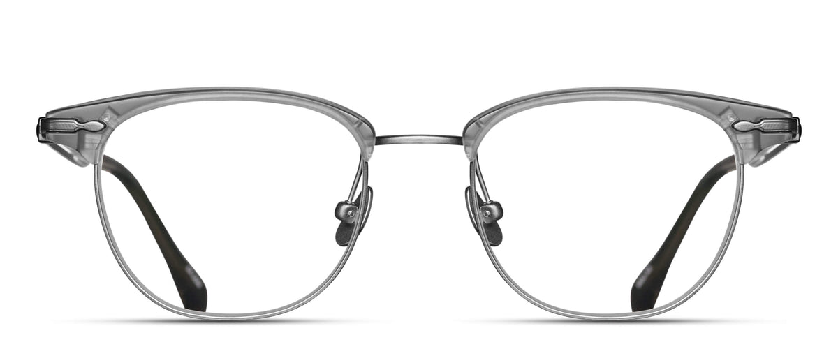 Matsuda M2048 Matte Grey Crystal - Antique Silver