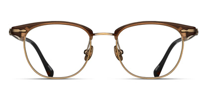 Matsuda M2048 Matte Taupe - Antique Gold