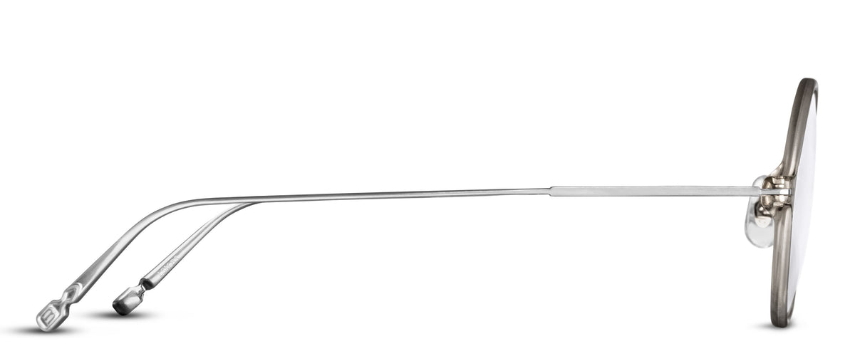 Matsuda M2054 Light Smoke - Brushed Silver profil