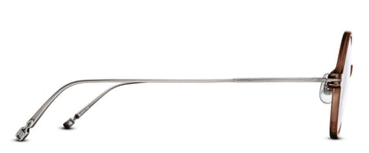 Matsuda M2054 Taupe - Antique Silver profil