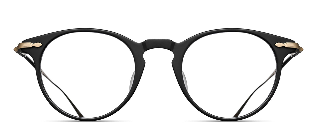 Matsuda M2056 Matte Black - Brushed Gold
