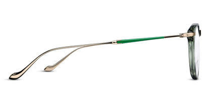 Matsuda M2056 Mint Green - Pale Gold profil