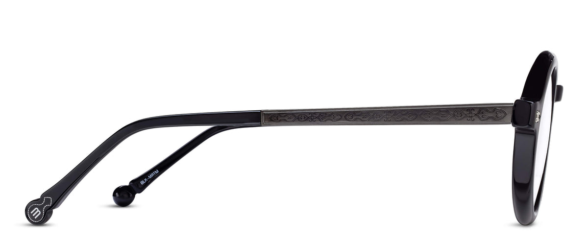 Matsuda M2067 Black - Matte Ruthenium profil
