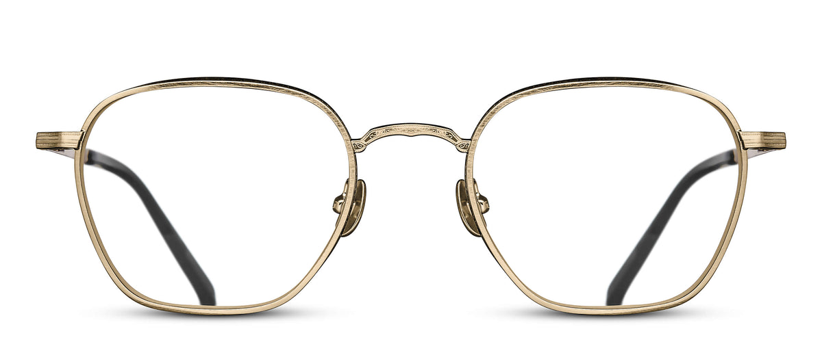 Matsuda M3101 Brushed Gold - Matte Black