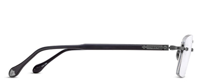 Matsuda M5009 Ruthenium - Matte Black profil