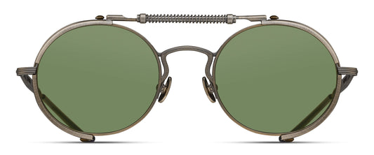 Matsuda 2809H-V2 Antique Gold - Bottle Green