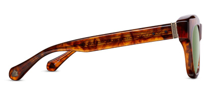 Matsuda M1027 Walnut - Amber profil