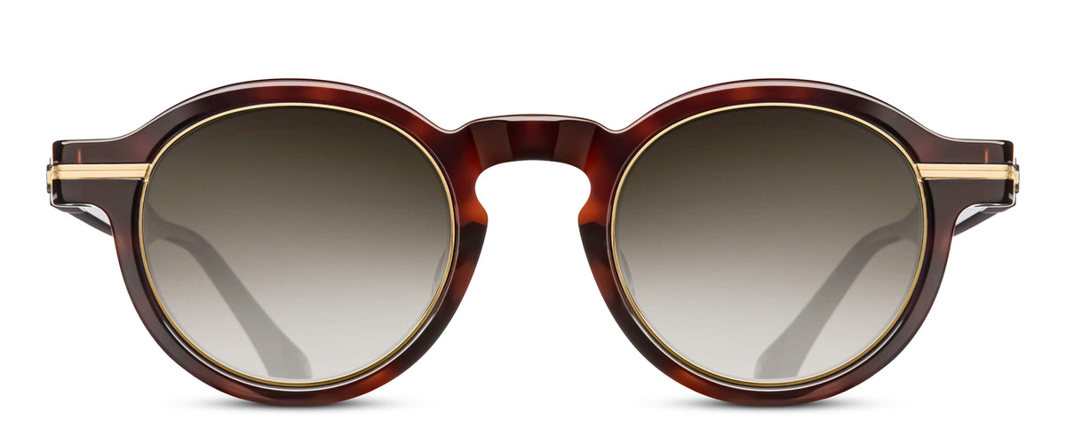 Matsuda M2050 Dark Tortoise - Antique Gold