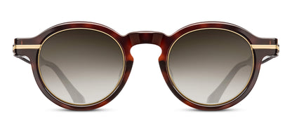 Matsuda M2050 Dark Tortoise - Antique Gold