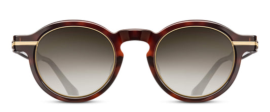 Matsuda M2050 Dark Tortoise - Antique Gold