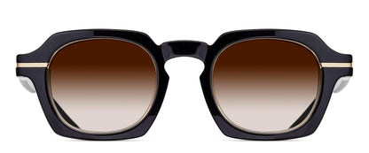 Matsuda M2055 Black - Brushed Gold