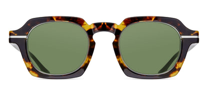 Matsuda M2055 Tokyo Tortoise - Brushed Silver