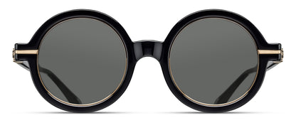 Matsuda M2059 Black - Brushed Gold
