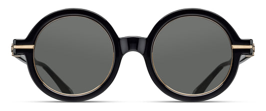 Matsuda M2059 Black - Brushed Gold