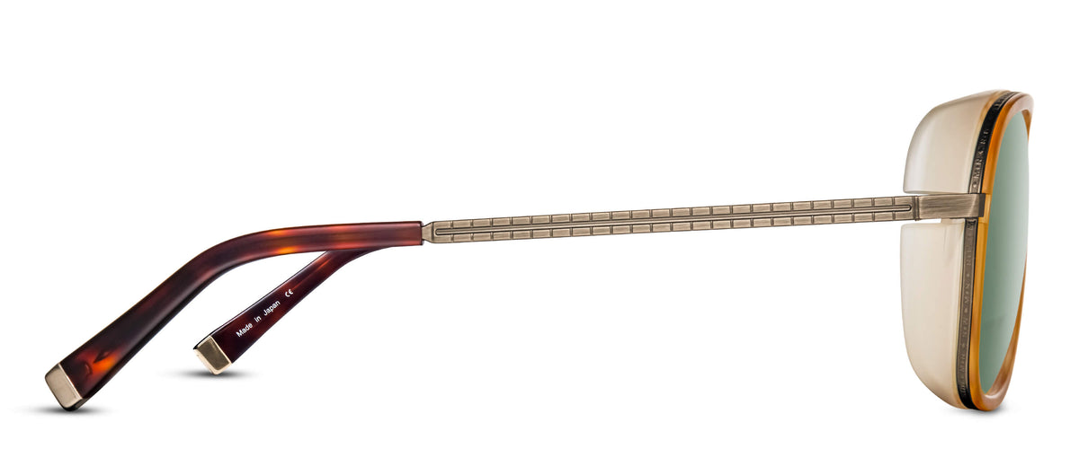 Matsuda M3023 Demi Natural - Antique Gold profil