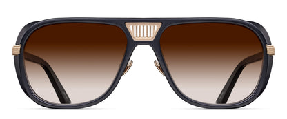 Matsuda M3023-V2 Matte Gold - Matte Black