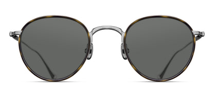 Matsuda M3085-I Brushed Silver - Khaki Tortoise