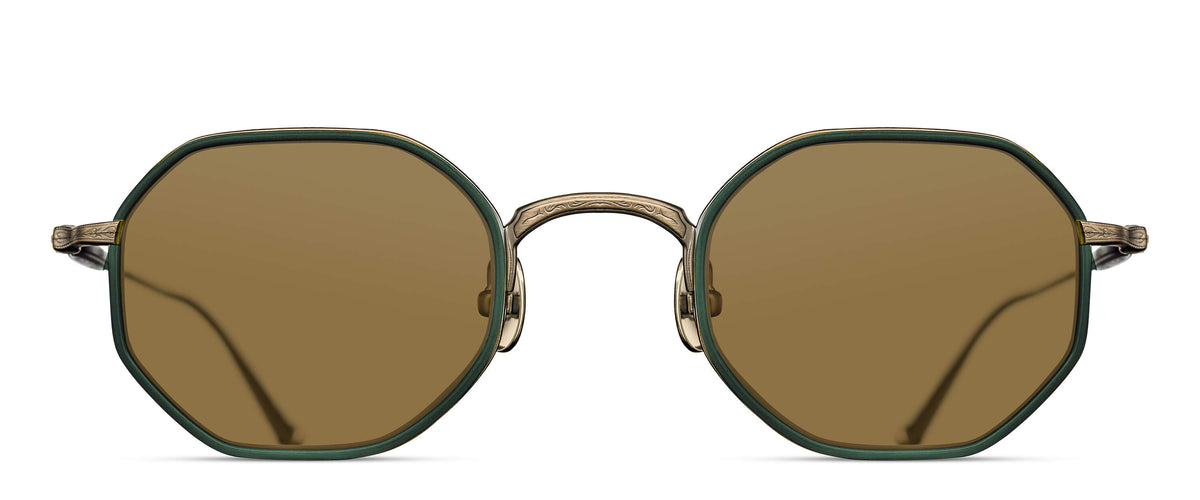 Matsuda M3086-I Antique Gold - Bottle Green