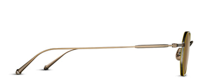 Matsuda M3086-I Antique Gold - Yellow profil