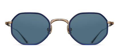 Matsuda M3086-I Brushed Gold - Navy