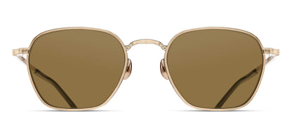 Matsuda M3101 Brushed Gold - Green
