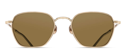 Matsuda M3101 Brushed Gold - Green