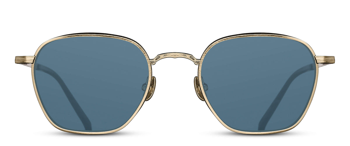 Matsuda M3101 Brushed Gold - Matte Black