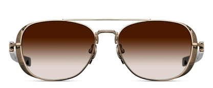 Matsuda M3115 Brushed Gold - Black