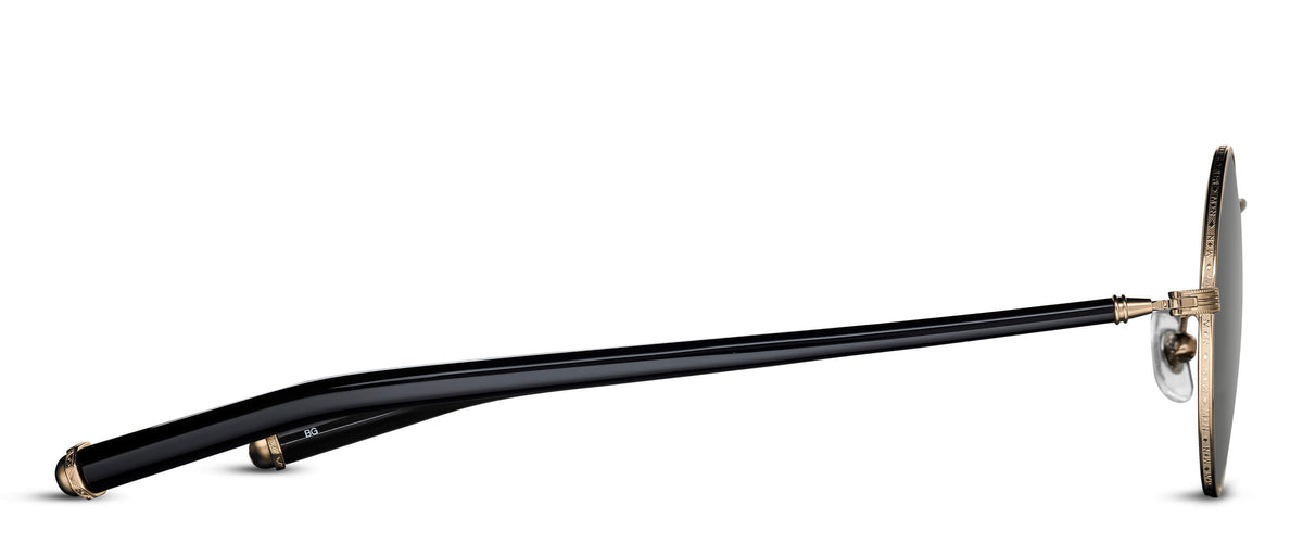 Matsuda M3119 Brushed Gold profil