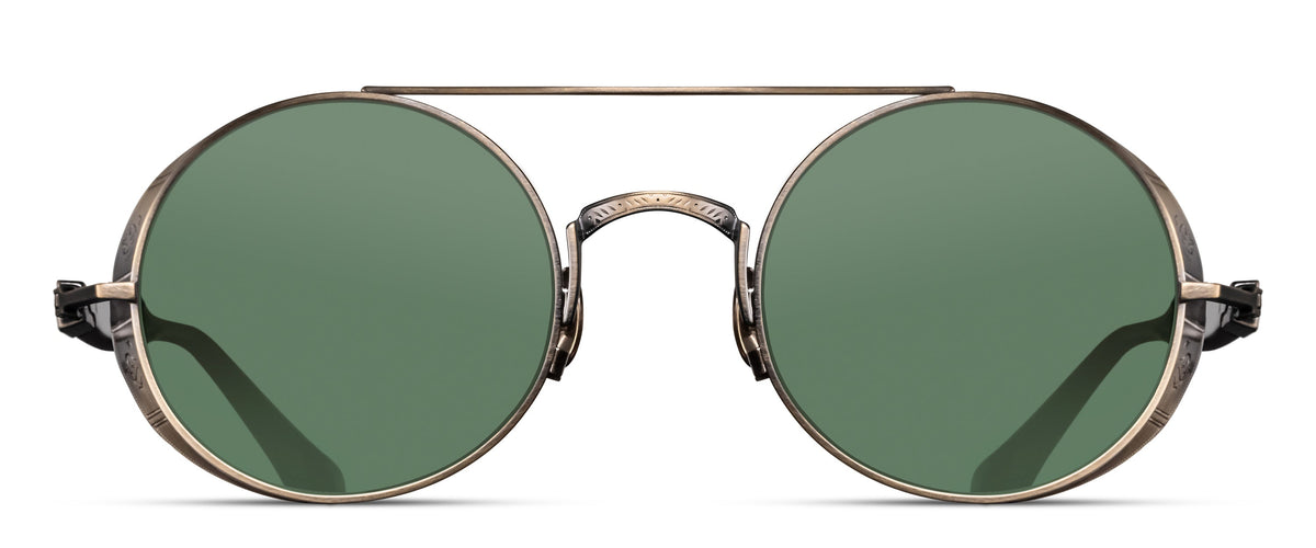 Matsuda M3128 Antique Gold - Dark Tortoise