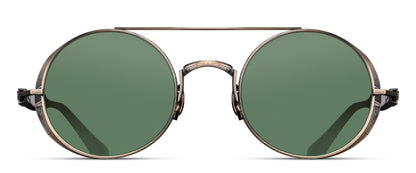 Matsuda M3128 Antique Gold - Dark Tortoise