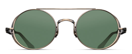 Matsuda M3128 Antique Gold - Dark Tortoise