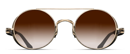 Matsuda M3128 Brushed Gold - Black