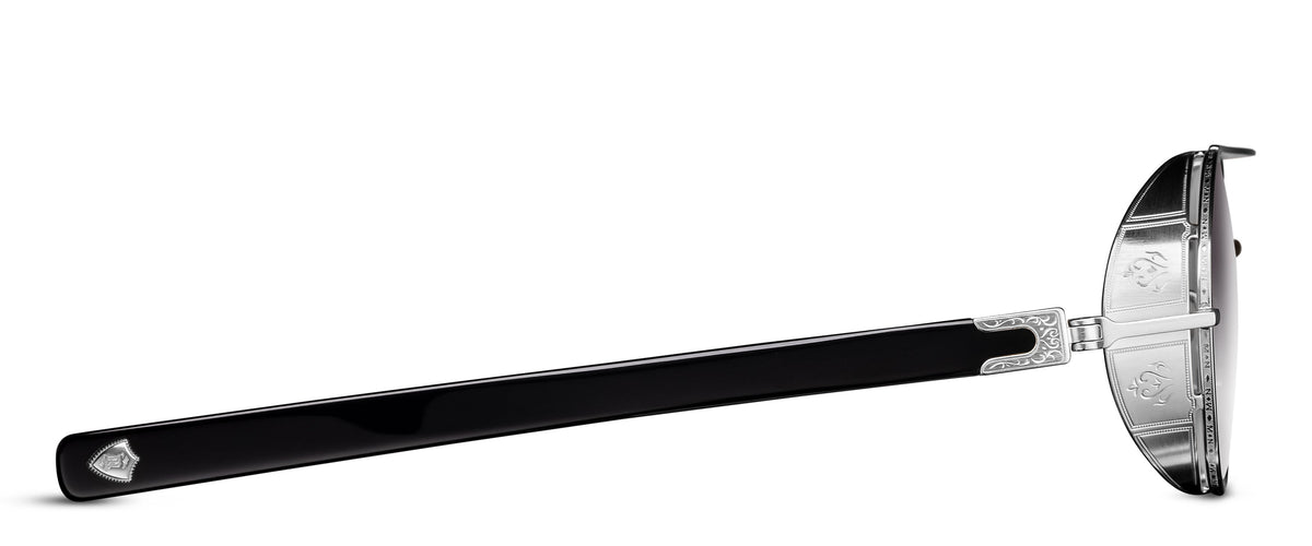 Matsuda M3128 Palladium White - Black profil