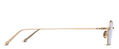 Matsuda M3138 Brushed Gold profil