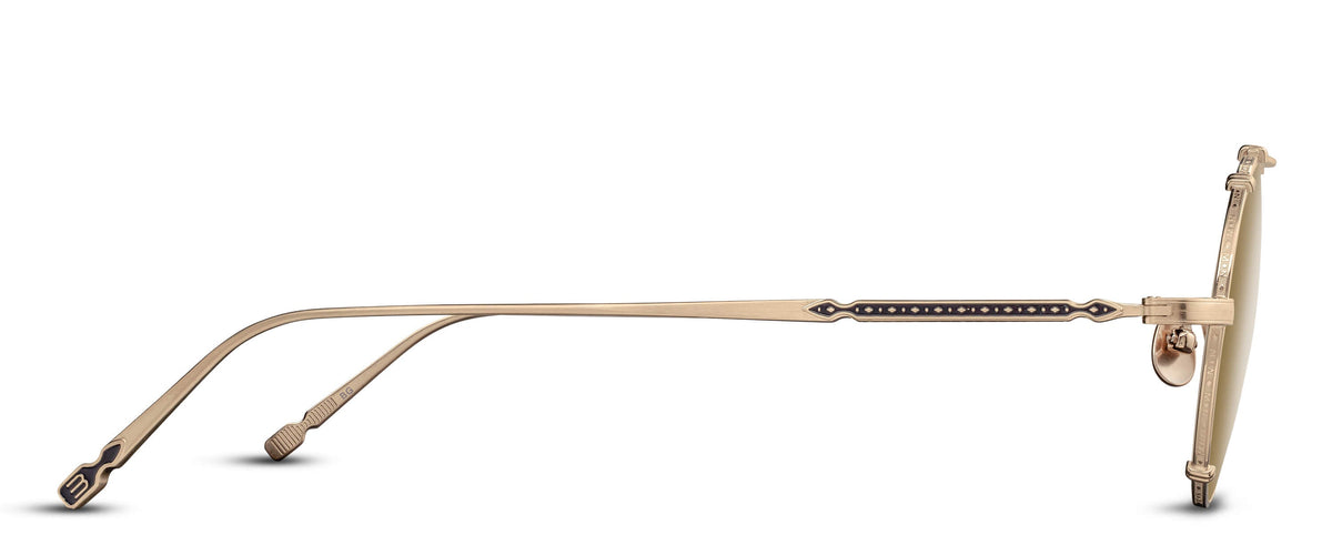 Matsuda M3143 Brushed Gold profil