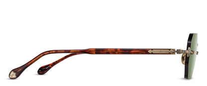 Matsuda M5010 Antique Gold - Dark Tortoise profil
