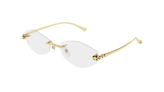 Lunettes de vue Cartier Panthère de cartier CT0637O 001 56-18
