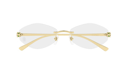 Lunettes de vue Cartier Panthère de cartier CT0637O 001 56-18