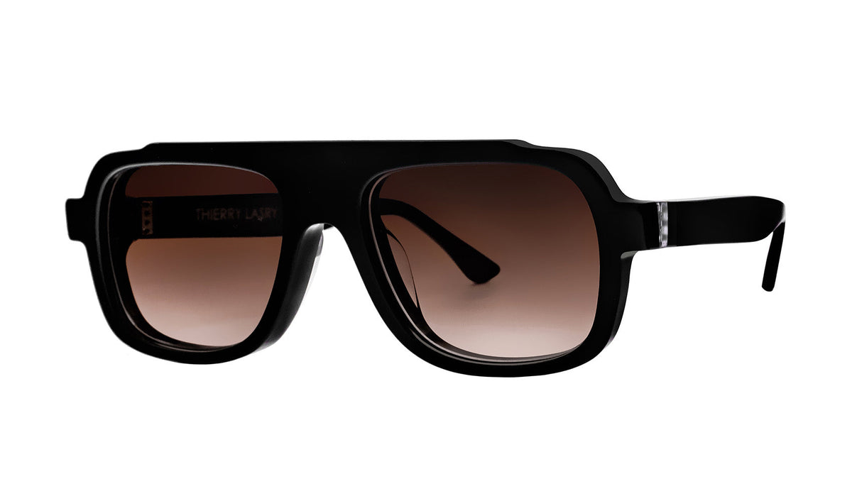 Thierry Lasry NEGATIVY SUN 101 Gradient Brown détail