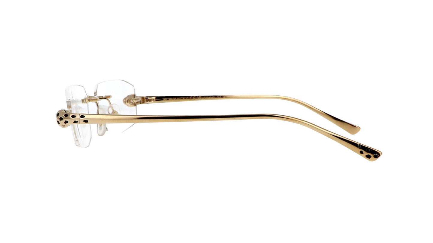 Lunettes de vue Cartier Panthère de Cartier CT0494O 001 55-18 Or