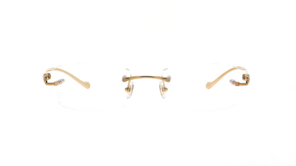 Lunettes de vue Cartier Panthère de Cartier CT0061O 002 53-18