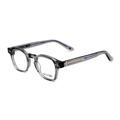 Lunettes de vue Andy Brook Peter C952 Gris translucide profil