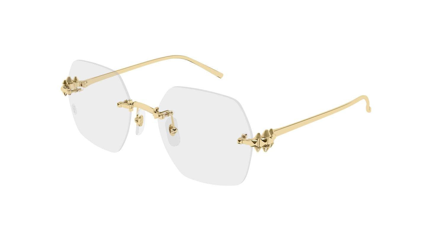 Lunettes de vue Cartier Panthère de cartier CT0646O 001 54-19