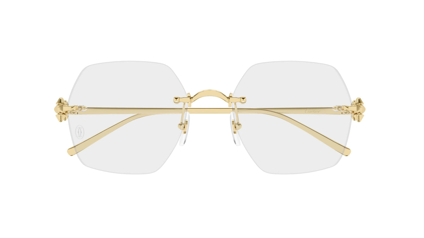 Lunettes de vue Cartier Panthère de cartier CT0646O 001 54-19