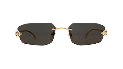 Lunettes de soleil Cartier Panthère de Cartier CT0474S 001 56-18