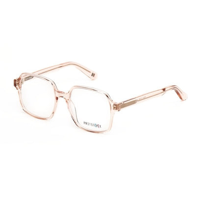 Lunettes de vue Andy Brook Tali C50 Rose translucide profil